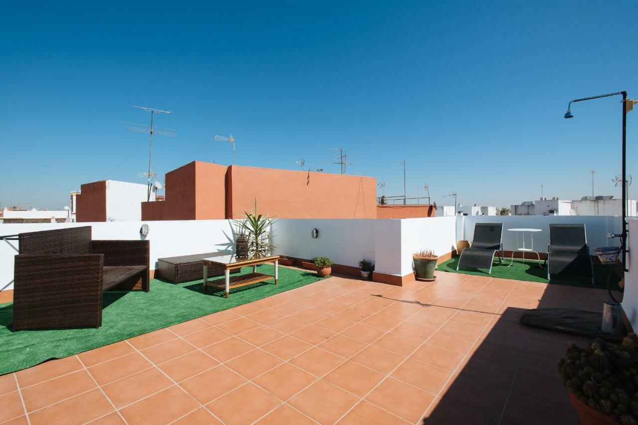 דירות סביליה Cozy Attic With Terrace- 1Bd 1Bth- San Vicente מראה חיצוני תמונה